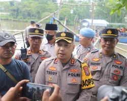 Polres Kediri Kota Bersama TNI Lakukan Pengamanan Kejuaraan Pencak Dor Seri IV Piala Dankor Brimob
