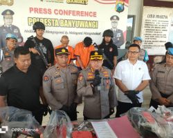 Kurang Dari 24 Jam, Polresta Banyuwangi Berhasil Hentikan Drama Pelarian Pembobol ATM