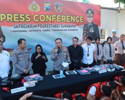 Satreskrim Polrestabes Surabaya Berhasil Amankan Sembilan Terduga Pelaku Pengeroyokan