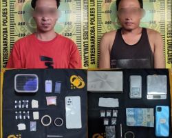 Satresnarkoba Polres Lumajang Berhasil Ringkus Dua Pengedar Sabu