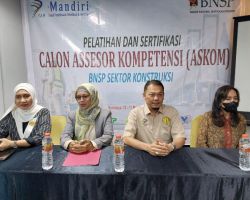 Forjasi Jatim Gelar Pelatihan Calon Asesor Kompetensi Bidang Konstruksi Jilid II