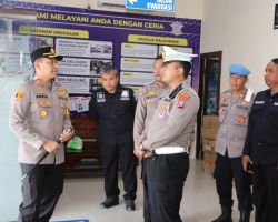 Satpas Polres Tulungagung Permudah Masyarakat Pemohon SIM dengan Nasi Tiwul