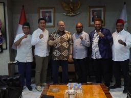 Audiensi dengan Ketua DPD RI, Pj Walikota Sorong Minta Masukan untuk Percepatan Pembangunan Papua
