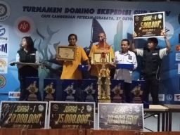 Pordi Kota Surabaya Sukses Selenggarakan Open Turnament Domino Ekspedisi Cup V