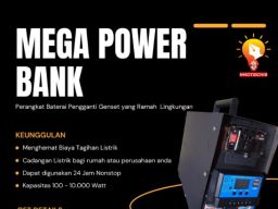 Mega Power Bank Karya Anak Bangsa Siap Diuji Dan Dipasarkan