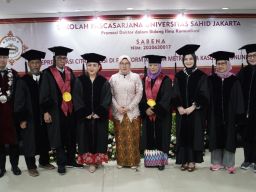 Sabena Resmi Sandang Gelar Doktor Bidang Komunikasi