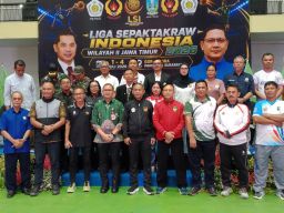 Pengprov PSTI Jatim Sukses Jadi Tuan Rumah Pembukaan Liga Sepak Takraw Indonesia 2026