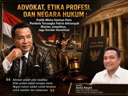 Ketika Arogansi Abaikan Etika Profesi  dan Koridor Konstitusi