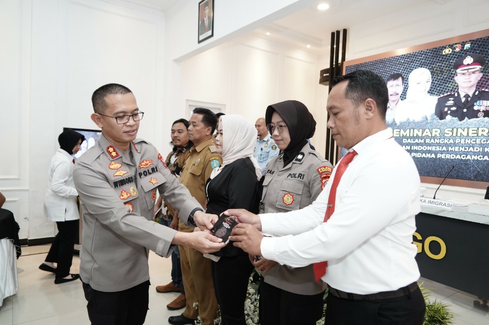 Cegah TTPO, Polres Ponorogo Gelar Seminar Ajak Sinergitas Berbagai Pihak