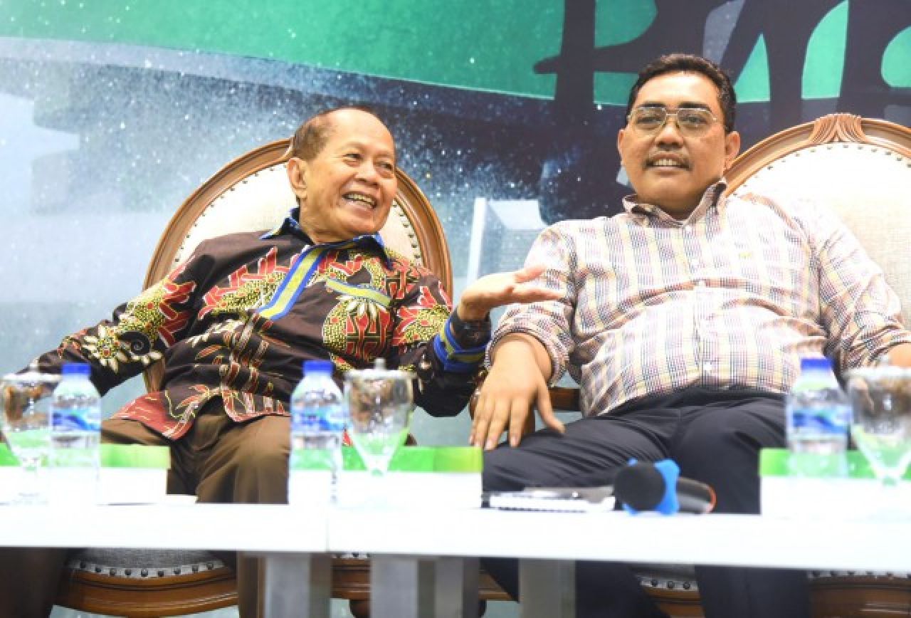 Anggota DPR RI Jazilul Fawaid kepada awak media usai diskusi Dialektika Demokrasi dengan tema ‘Nomor Urut Pasangan Capres Telah Ditetapkan, Saatnya Menuju Kampanye dengan Damai’ di Gedung Nusantara III, Senayan, Jakarta.