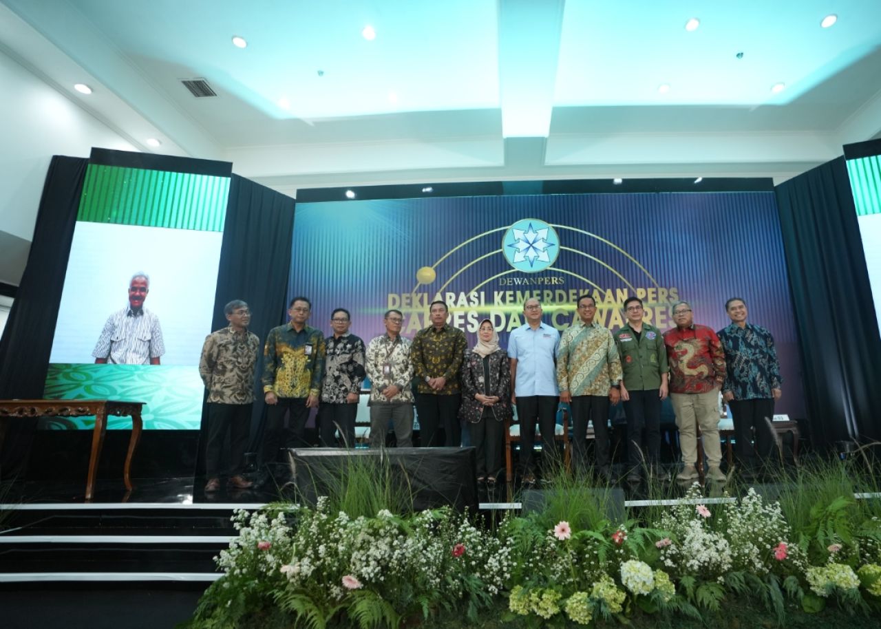Deklarasi Hanya Dihadiri Anies, Tiga Capres Sepakat Dukung Kebebasan Pers