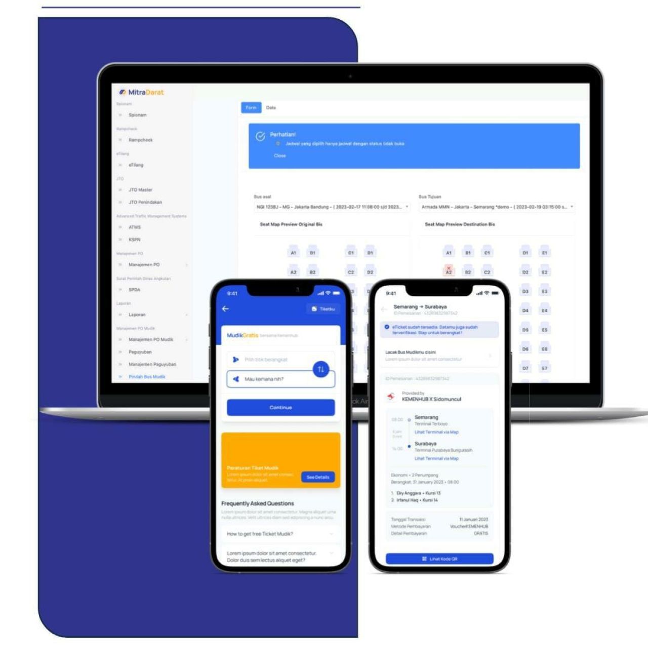 Pendaftaran Mudik Gratis Sudah Mulai Dibuka