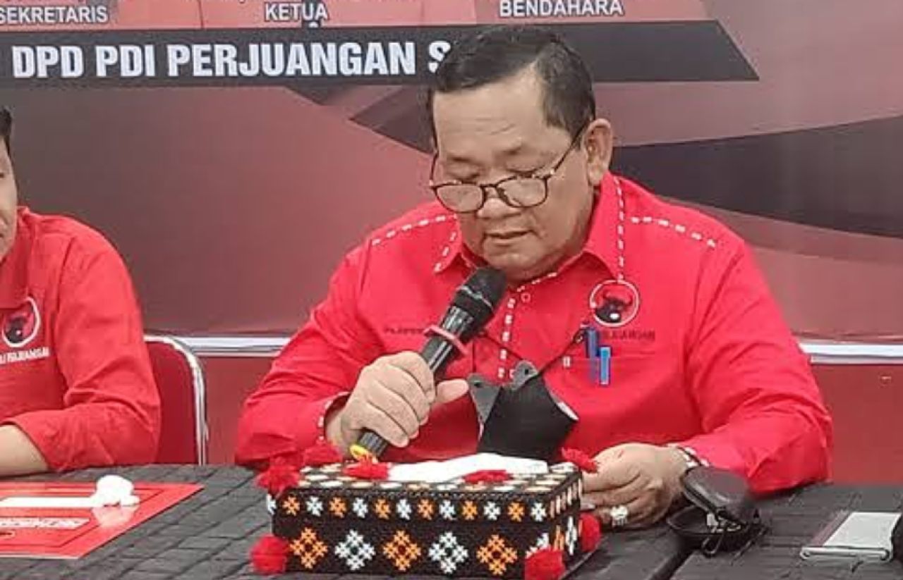 Ketua DPD PDIP Sumut Rapidin Simbolon