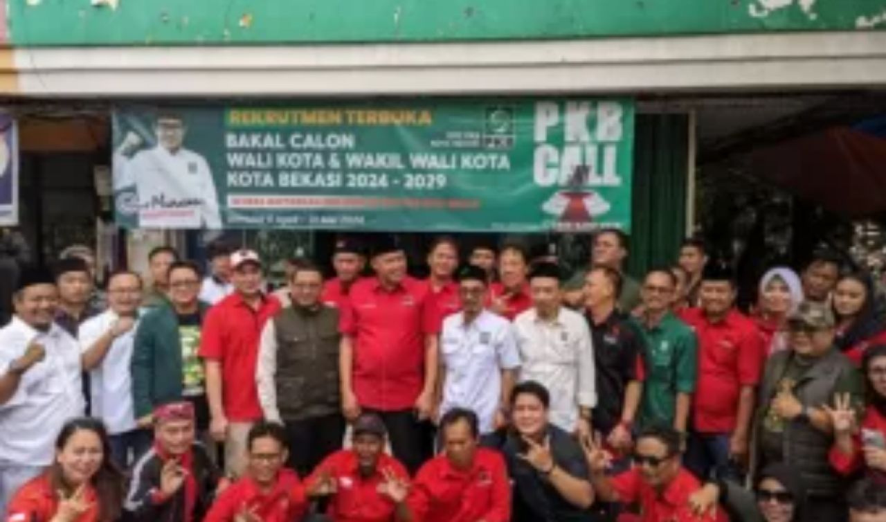 Khawatir Tak Dapat Teman Koalisi, Ketua DPC PDI-P Kota Bekasi Daftar Cawalkot Lewat PKB