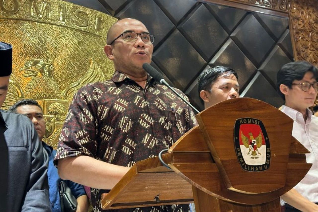Mantan Ketua Komisi Pemilihan Umum (KPU) RI Hasyim Asy'ari (Foto: Antara)