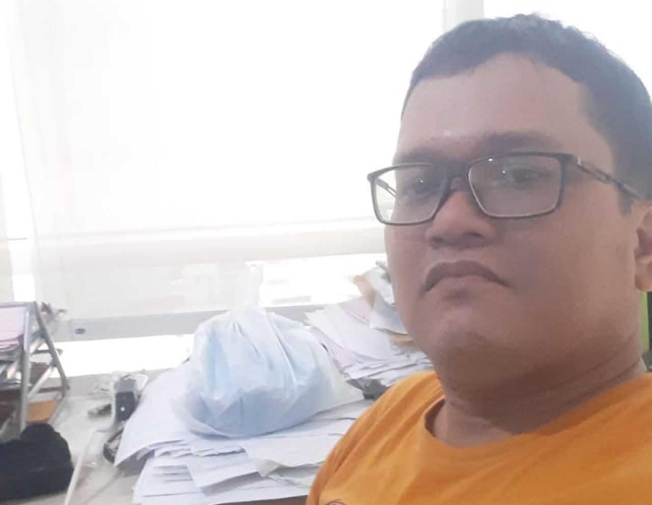 Koordinator aktivis LMND Ricky Banjarnahor.