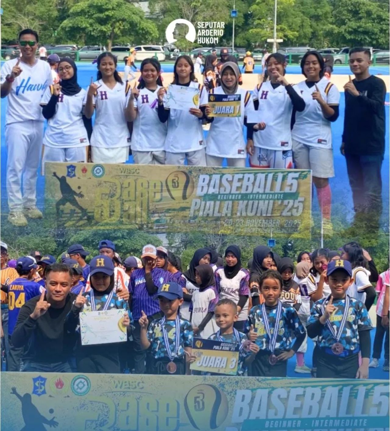 Ketua KONI Baru Apresiasi Semangat Atlet Cilik di Piala Baseball5