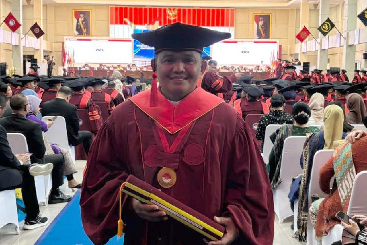 Kolonel Marinir Marhabang Tuntaskan S2 di Unhan, Perkuat SDM Pertahanan