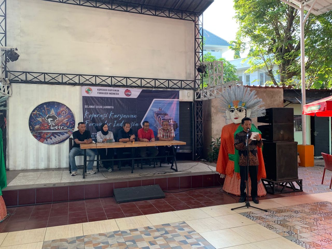 Launching Koperasi Karyawan Forwarder Indonesia (Kopkar Forindo). Foto: dok; HINews