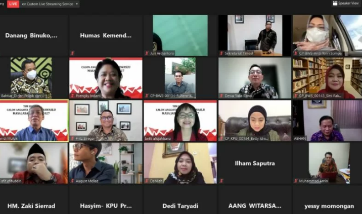 Komisi II DPR Menetapkan Lima Anggota Bawaslu RI