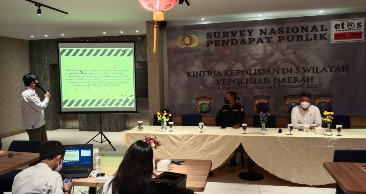 Survei Etos Indonesia Sebut Polda Sumut Paling Humanis