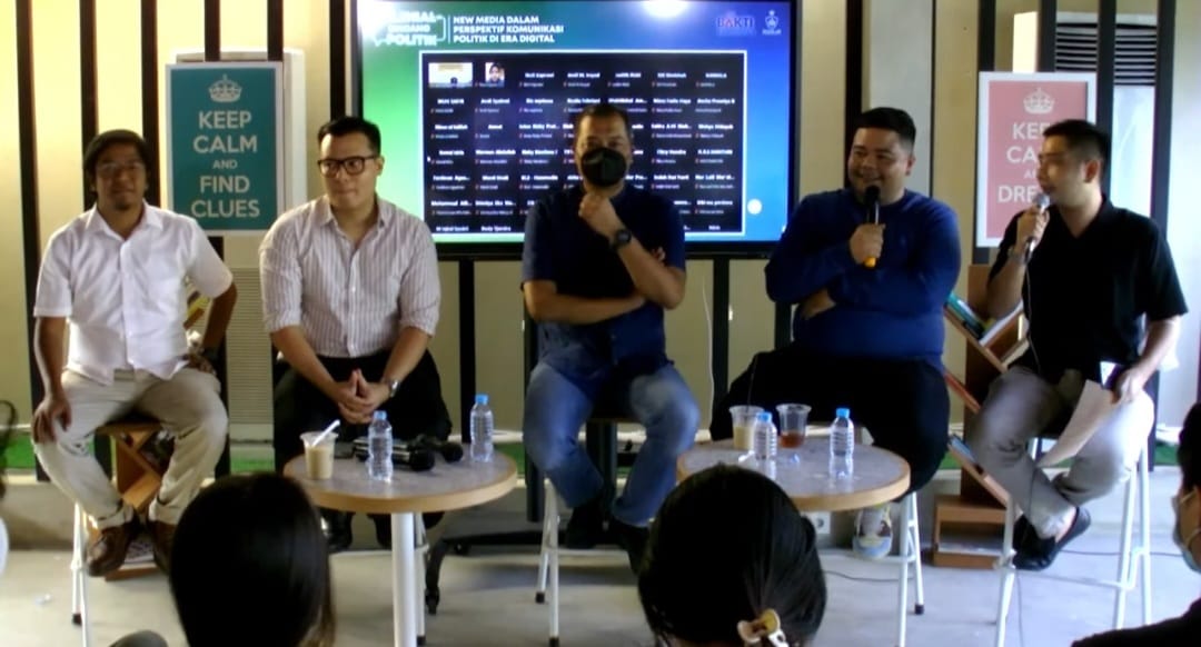 Acara diskusi Milenal Bincang Politik bertajuk New Media Dalam Perspektif Komunikasi Politik di Era Digital, yang diselenggarakan di Jakarta, baru-baru ini.