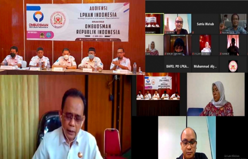 DPP LPKAN Indonesia Gelar Audiensi Bersama Ombudsman RI