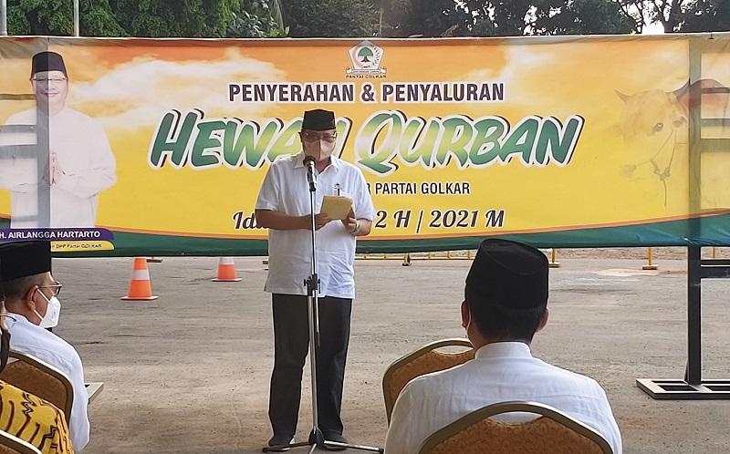 Partai Golkar Pastikan Hewan Kurban Bebas PMK
