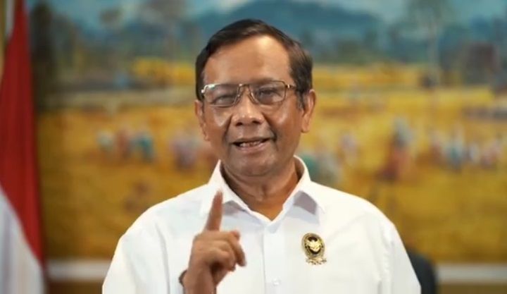  Menteri Koordinator Bidang Politik, Hukum dan Keamanan (Menko Polhukam) Mahfud MD (Ist)